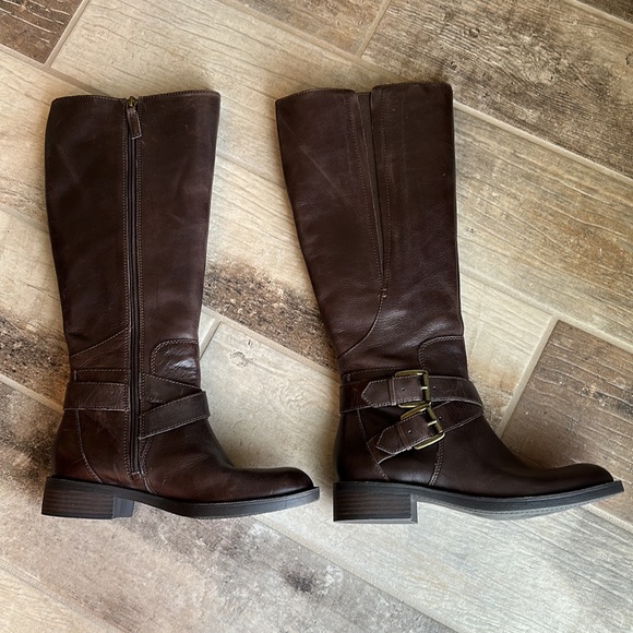 Enzo Angiolini Scarly Wide Calf Boots Size 6 - Picture 6 of 7